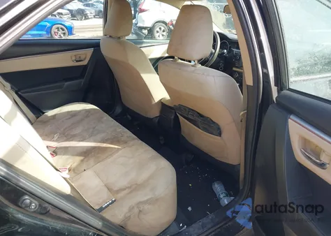 2014 Toyota Corolla Le z USA, uszkodzony, nr VIN 2T1BURHE0EC076610